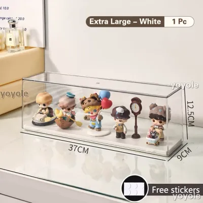 Popmart Display Case Acrylic Display Box Blind Box Organiser Figurine Organizer Shoe Storage Shelf