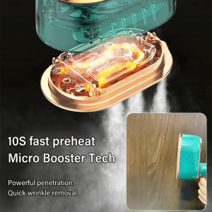 10 Second Professional Handheld Steamer for All Year Round Home Users Adults School Travelers Quick Fabric Softening Multi-layer Protection