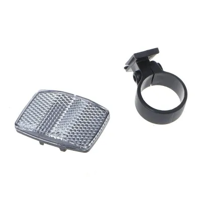 1 PCS Reflektor Mata Kucing Depan / Belakang Sepeda + Holder - 2 Warna