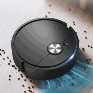FFDWAA Fully Automatic Vacuum Cleaning Robot USB Charge Sweep Floor Smart Sweeping Robot Portable Suction And Sweeping Integrated Home Cleaning Sweeping Robot Home