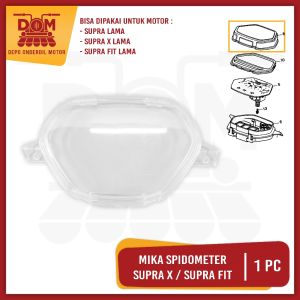 Mika Spido Supra 1997 (PSP) Mica Kaca Lensa Cover Spido Spedo Speedometer Kilometer Honda Supra Lama