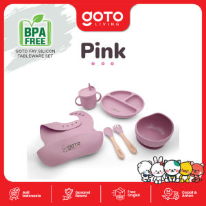 Goto Fay Tableware Set Alat Makan Bayi Silikon Peralatan Mpasi 5in1