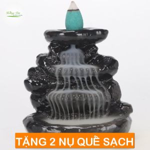 Thác khói chảy ngược Mẫu 20 - Tặng 2 nụ quế