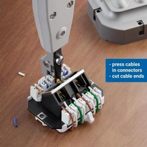 Multifunctional Networking Installation Punch Down Tool Multifunction Networking Wire Cat5 Telephone Insertion Impact