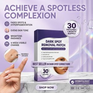 Dark Spot Removal Patch Hydrogel Skin Brightening Stickers Invisible Face Care Patch Hyperpigmentation Support Uneven Skin Tone Care Daily Facial Treatment