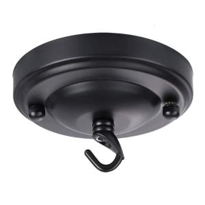 Iron Industrial Lamp Hook Ceiling Plate Holder Light Fitting Chandelier Decoration Hanger Lamp Parts Easy to Use
