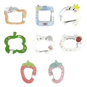 Phong Cách móc nối leo núi Túi ITA Trang Trí móc khóa Mặt Dây Chuyền Cẩm nang Quyến Rũ Acrylic Keyring Phụ Kiện Cho Phụ Nữ