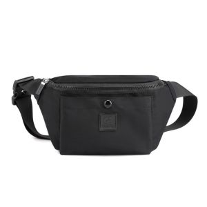 COLOO Large Capacity Multi-layer Crossbody Bag Nylon Waterproof Womens Fanny Pack Portable Casual Crossbody Chest Bag Woman