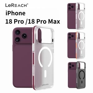 Ốp Từ Tính Cho iPhone 18 Pro Max Sạc Không Dây TPU + PC Cứng Mặt Sau Túi Khí Cản CA1003