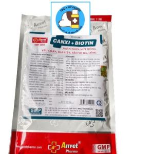CANXI BIOTIN Bổ Sung Canxi Cứng Xương Chắc Móng Ngừa Bại Liệt Gói 1kg (Công ty Anvet)