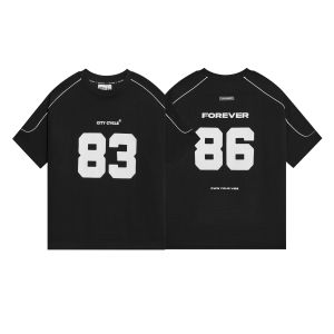 Áo phông mùa hè thun nam nữ cộc Local Brand Chính Hãng City Cycle Áo thun 8386