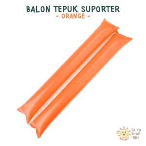 TAIYO Balon Tepuk Supporter Set 2pcs Pemandu Sorak Warna Polos Bahan Tebal