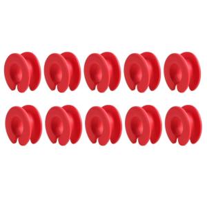 10pcs Silicone móc quần áo cho thú cưng cố định móc Windproof móc áo Spacer chống tắt móc áo sửa chữa móc treo cho trong nhà ngoài trời