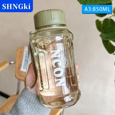 [COD] SHNGki Bình nước dung tích lớn 850 1000 1300ml Bình nước uống thể dục thể thao tập gym Ấm đun nước thời trang thể thao leo núi Cắm Trại Ngoài trời