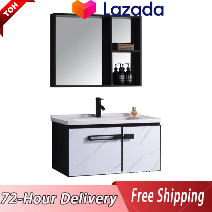 [DIDI]60cm Stainless Steel vanity bathroom Set Lazada