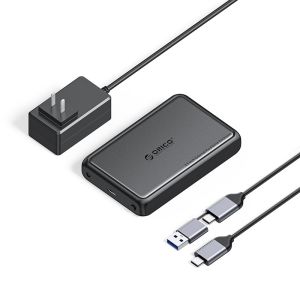ORICO 3.5" Hard Drive EnclosureSATA to USB3.0 for SSD HDD PC Laptop Metal+ABS 5GBPS (DDL35)