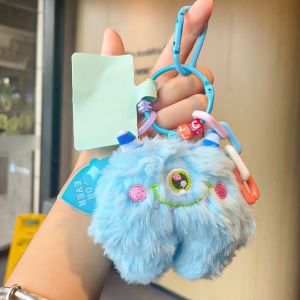 Gantungan Kunci Hp Lucu Hiasan Tas Boneka Mewah Cute Coal Balls Gantungan Hp Aesthetic Hadiah Gantungan Hp Lucu