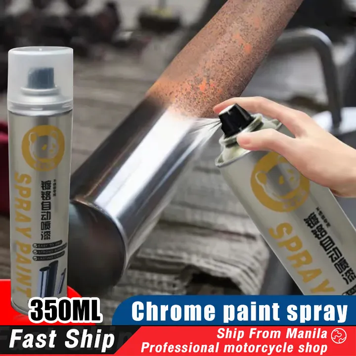 350ML chrome spray silver spray paint Stainless steel rust remover