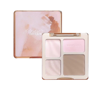 Sweet mint Highlighter & Contour ไฮไลท์และคอนทัวร์พาเลต 12g จูดี้ดอล กันน้ำ ติดทนนาน เครื่องสำอาง