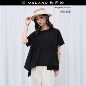 Giordano Women Women Stitched T-Shirt Free Shipping 18326222
