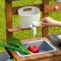Wooden Outdoor Mud Kitchen Outdoor Play Kitchen Set Children's Outdoor Toy Kitchen Set Outdoor Nature Play Kitchen. 