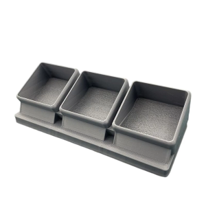 Slim Profile Modeling Liquid Storage Base Universal Tool Organizer Maintains Desktop Order During Miniature Projects