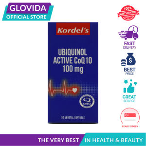 Kordels Ubiquinol Active COQ10 100mg Softgel 30s | Exp: Jul-2027 | Glovida