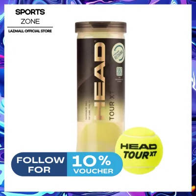 HEAD TOUR xT 3 Tennis Balls Single Can 570823