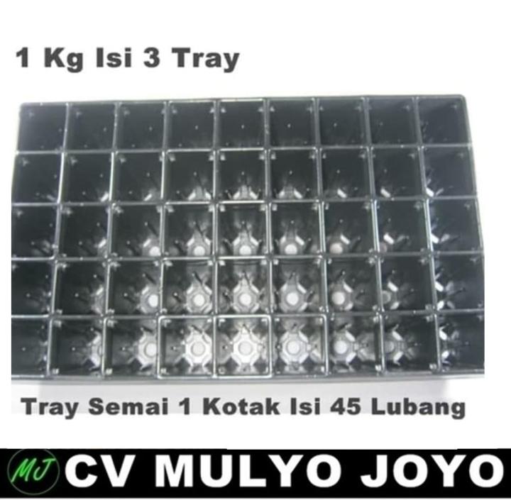 Tray Semai / Bibit Untuk Benih Tanaman (Bentuk kotak besar) | Lazada ...