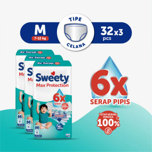 Sweety Max Protection - Sweety Silver Upgrade M32 x3 (7-12kg) isi 96 pcs [Karton]