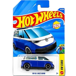 Mô Hình Xe Hot Wheels VW ID. Buzz Bomb 2026 - Xe Van Điện Graffiti (Chính Hãng)