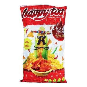 Happy Tos Merah Hijau Tortilla Chips 140gr HappyTos Corn Chips 140 gr