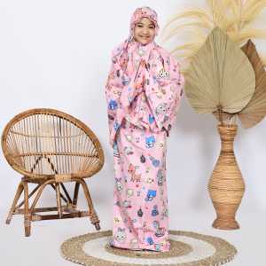 Mukena Anak Karakter Motif Terbaru Usia 1-9 tahun