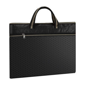 Simple Briefcase Document Bag Handbag for Files Lightweight Laptop Notebooks Tote Bag Business Shoulder Bag