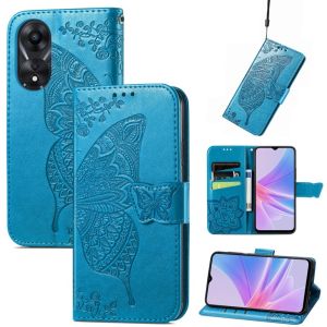 360° Casing for OPPO A38 A18 A78 A17 A17K A77 A58 A98 4G 5G 2023 Phone Case Wallet Butterfly Embossing Flip Leather Back Cover For Oppo Reno8T Reno 8T 4G 5G Opo A 38 A 18 A 58 A 78 A 98
