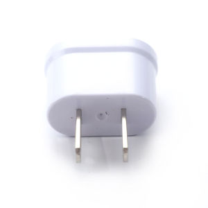 Christmas gift 【AYLMER】 US Plug to EU Plug Round And Flat Dual-Purpose Conversion Plug Converter Socket