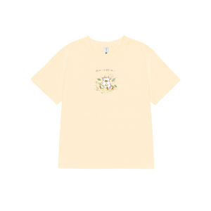 Áo baby tee 12 con giáp tuổi Sửu ABD396 Miucho cotton cổ tròn in graphic