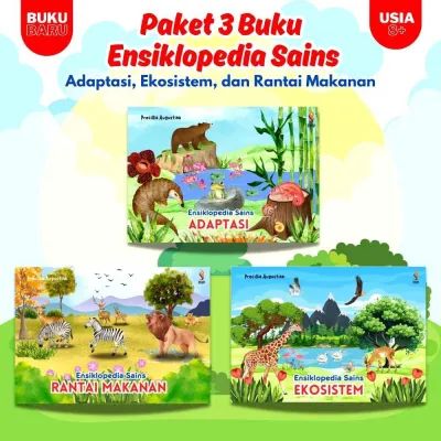 Buku Pengetahuan | Paket 3 Buku Ensiklopedia Sains | Ranah Buku