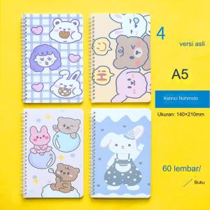 Buku Tulis Ring A5 Notebook Ring A5 isi 60 Lembar Buku Catatan Buku Tulis Motif