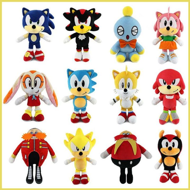 【PRETTY】 Ready-made stock 25cm Sonic hedgehog shadow Amy rose knuckle ...