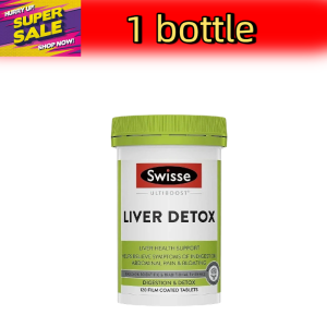 【Buy 3 Get 1 Free】Swisse Ultiboost Liver Detox (120 Tablets) Body Purifying Care Support Internal Wellness Ease Indigestion