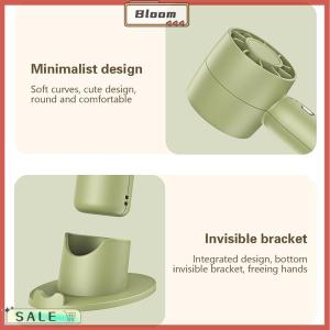 Follow Get New[Bloom Z] Portable Handheld Charging Fan Mobile Phone Holder Student Dormitory Mini Fan Summer Cooling Tool Outdoor Small Fan Handheld
