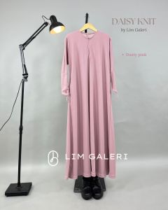 DAISY Abaya Knit Premium Gamis Daily Muslimah by Lim Galeri (Abaya Only)