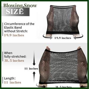 Blowing 1 Pcs Wig Caps Black Hair Net Stretch Mesh Two End Universal Caps Making Wigs Free Size