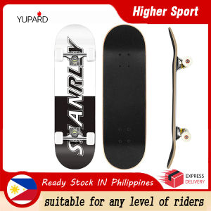 YUPARD Skateboard Adult Teenagers Maple Longboard Four-Wheel 80cm*20cm