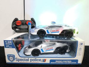 CWVS REMOTE CONTROL POLICE CAR WITH COLORFUL LIGHTS TOY FOR KIDS