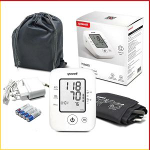 PROMO TERBARU Tensimeter Digital Yuwell YE660D With USB Cable Alat Tes Cek Ukur Cek Tekanan Darah Tensi Meter YE 660 D
