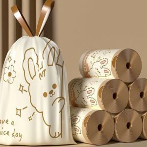 【SG Stock】Drawstring Durable Leak-Proof Portable Garbage / Trash Bag Household Large Kitchen Living Room Bedroom Office