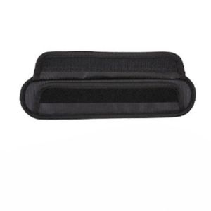 HOUCHU Universal Guitar Strap Pad Detachable Black Guitar Bass Straps Removable Elastic Band Shoulder Pad Travel