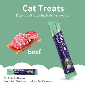 【SG ready stock】LSHSTAR Multi Flavor Creamy Cat Treat Sticks Nutritious Wet Cat Food Snacks for Kittens & Adult Cats
